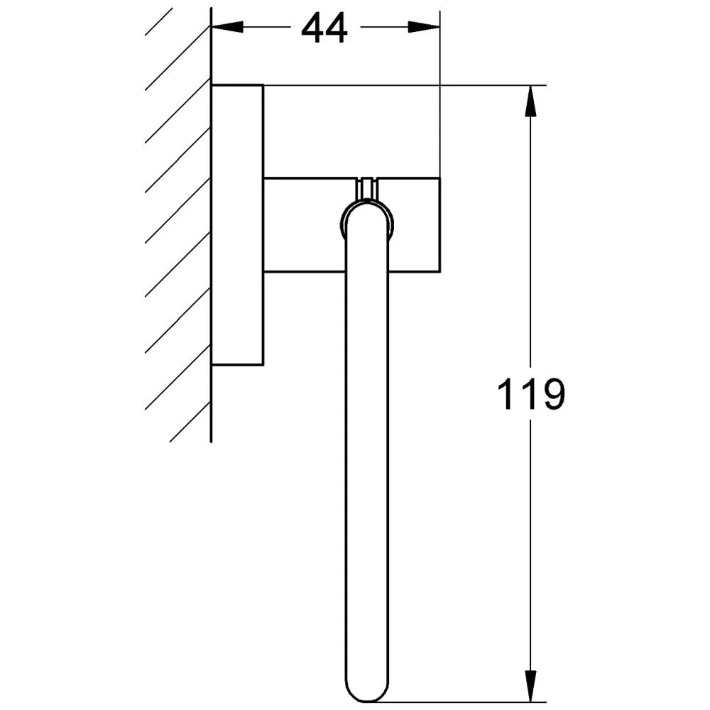 GROHE Essentials WC Papierhalter Bild 3