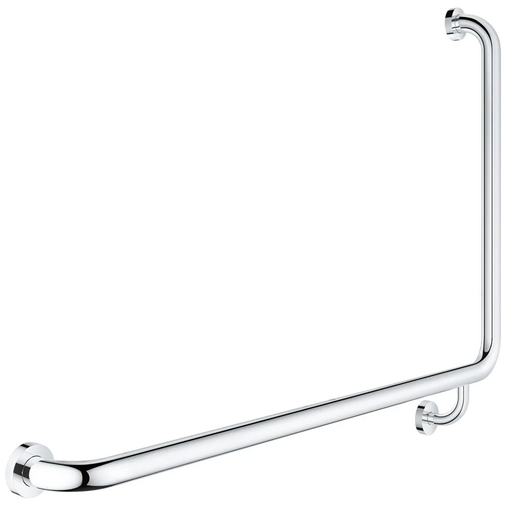 Chromowany uchwyt kątowy widok z przodu, Grohe