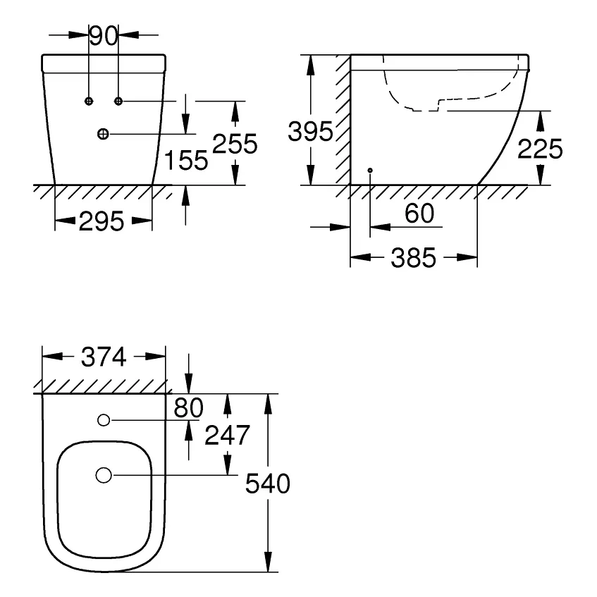 GROHE Euro Keramik Standbidet Bild 2