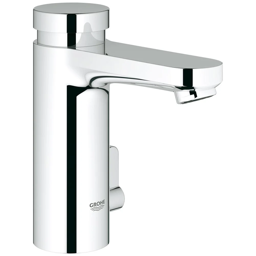 Chromowana bateria umywalkowa z przodu, Grohe