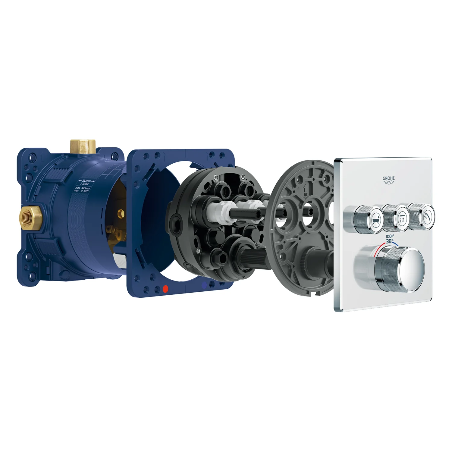 GROHE Rapido SmartBox Unterputz-Einbaukörper Bild 2