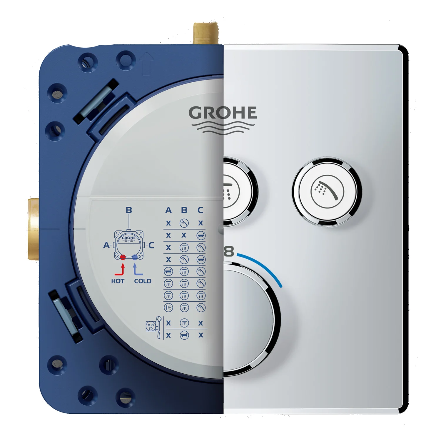 GROHE Rapido SmartBox Unterputz-Einbaukörper Bild 7
