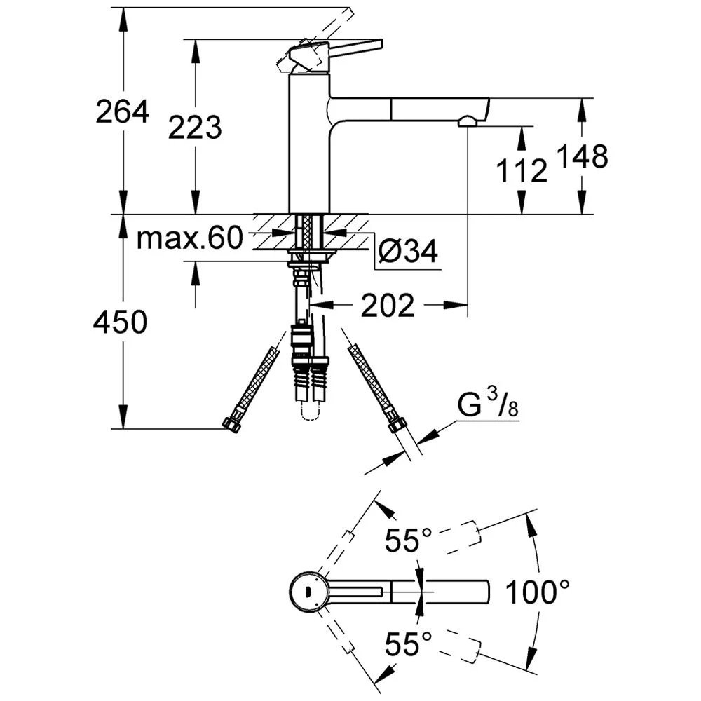 GROHE Concetto Einhand Spültischbatterie Bild 2