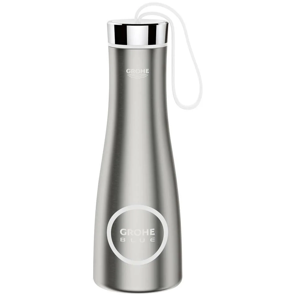 GROHE Blue Trinkflasche edelstahl