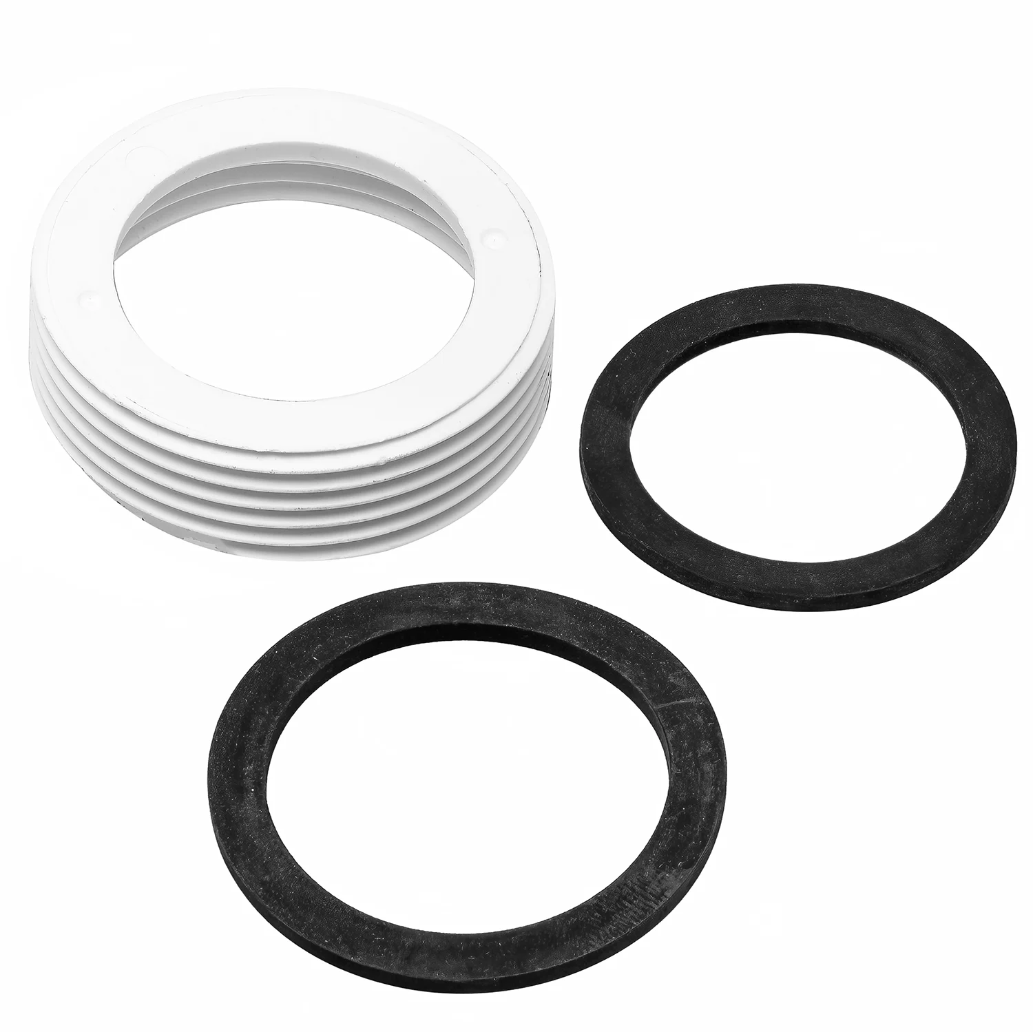 HAAS Kunststoff-Reduzierstück von Ablaufventil 11/4" auf Sifon 11/2" Bild 2
