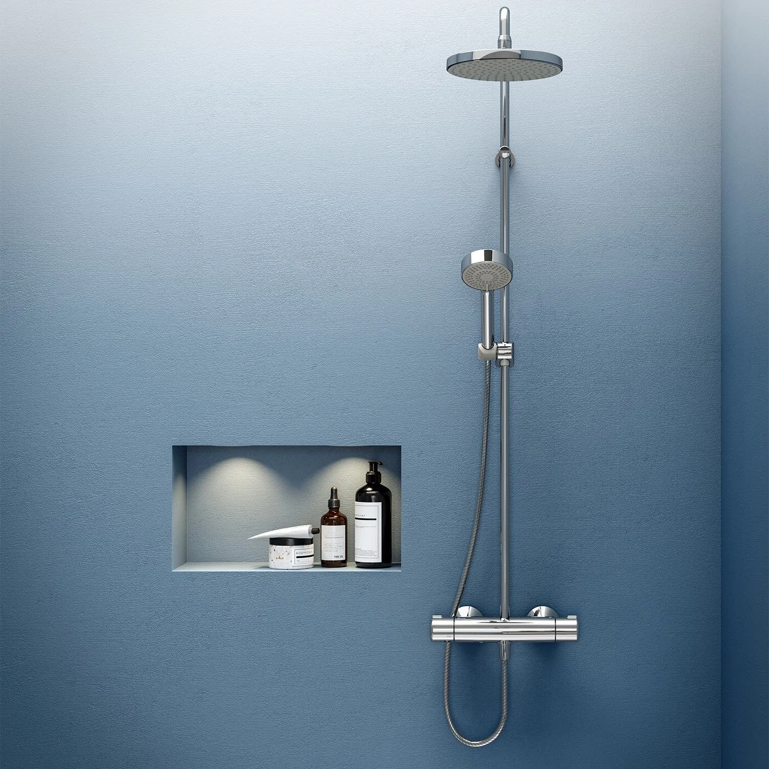 Hansa HANSAMICRA Duschsystem mit Thermostat Bild 2