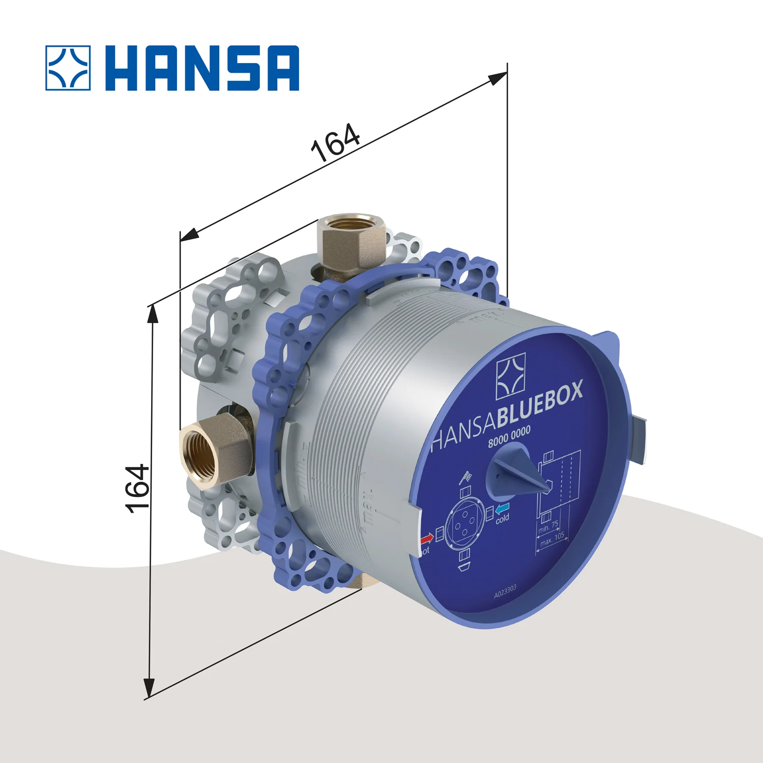 Hansa HANSABLUEBOX Grundeinheit, ohne Vorabsperrung Bild 4