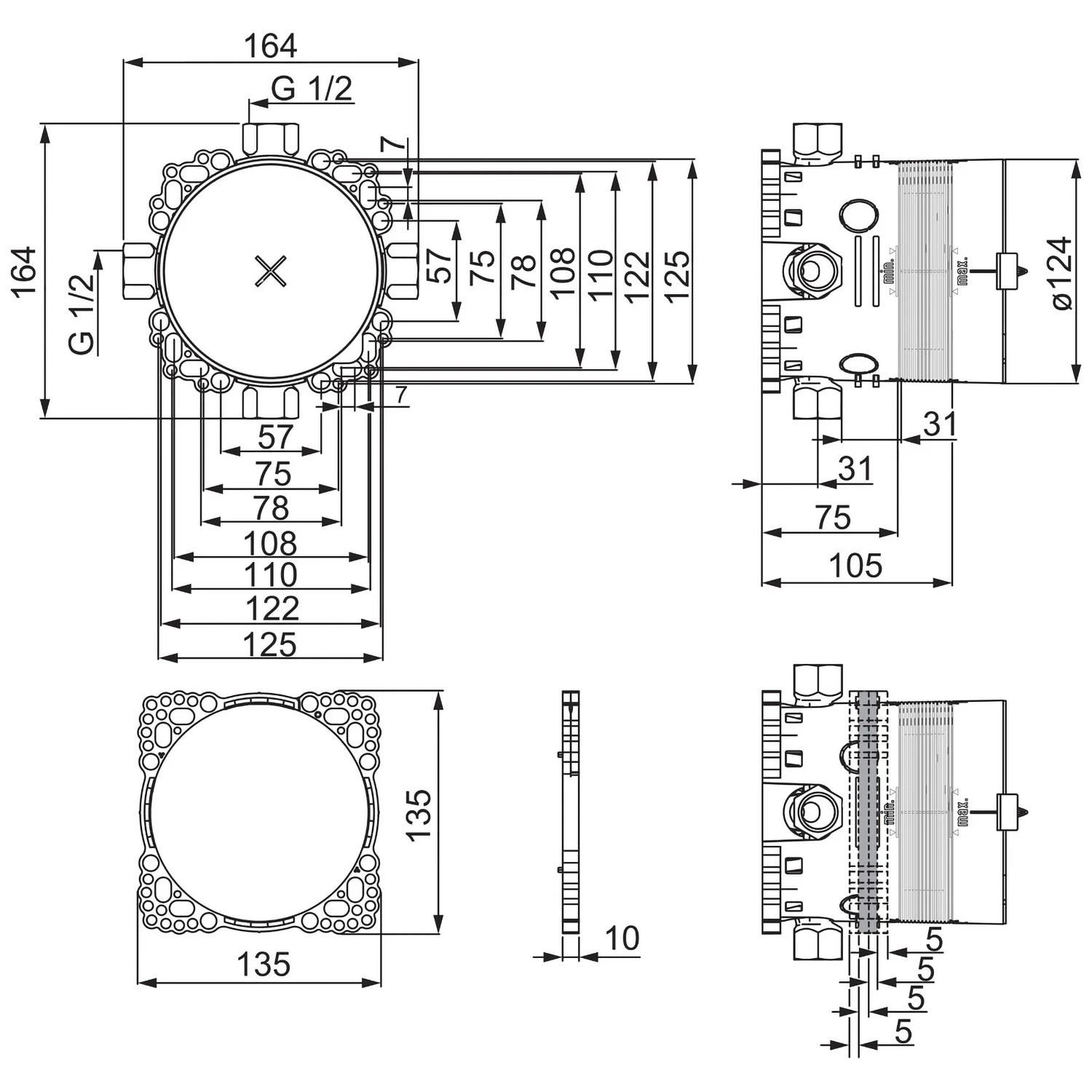 Hansa HANSABLUEBOX Grundeinheit, ohne Vorabsperrung Bild 5