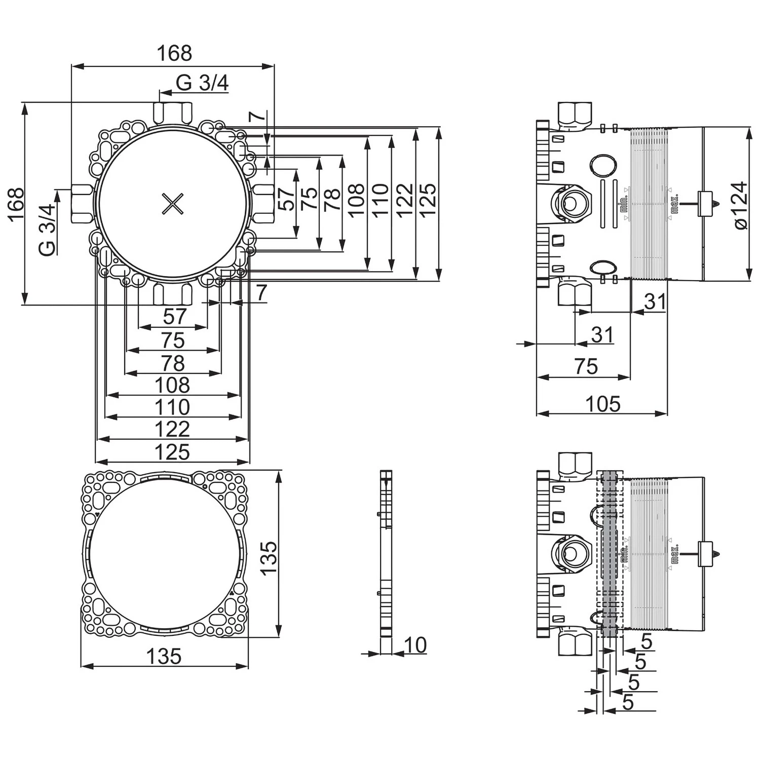 Hansa HANSABLUEBOX Grundeinheit, mit Vorabsperrung Bild 3