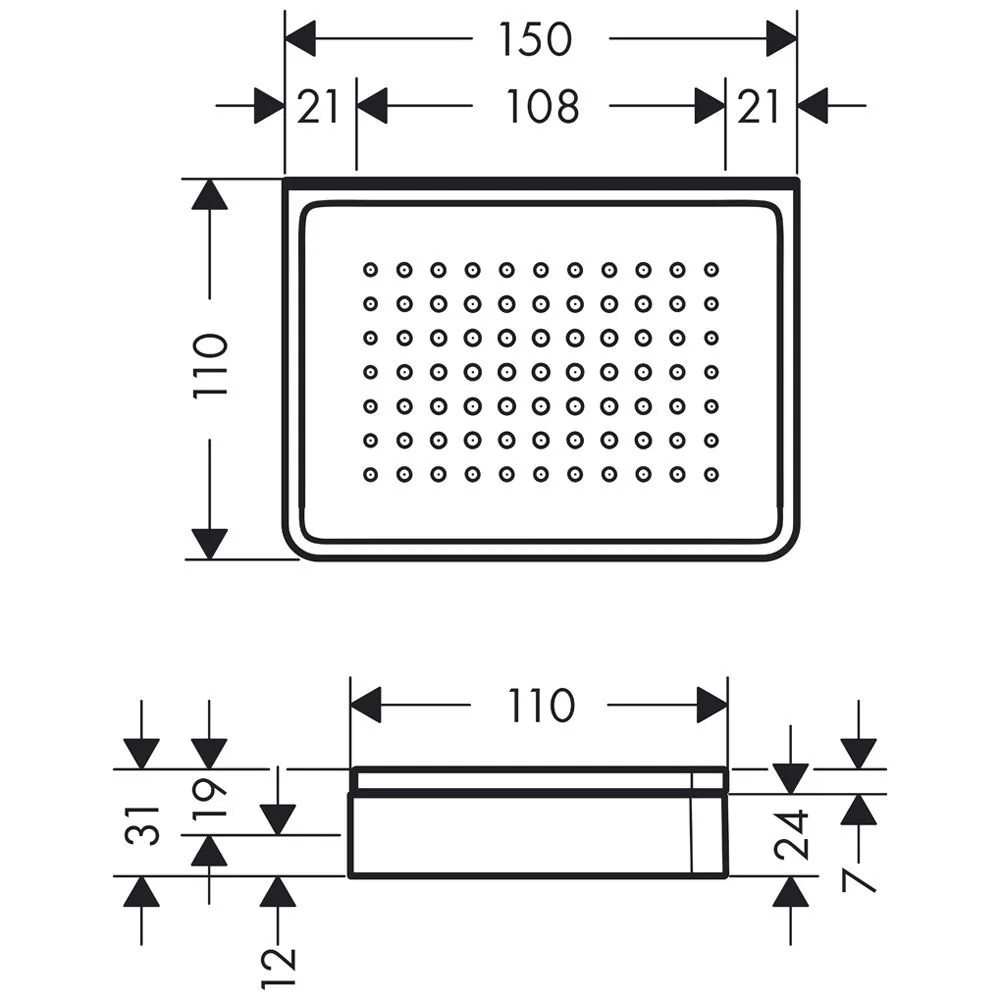AXOR Universal Seifenschale / Ablage Bild 3