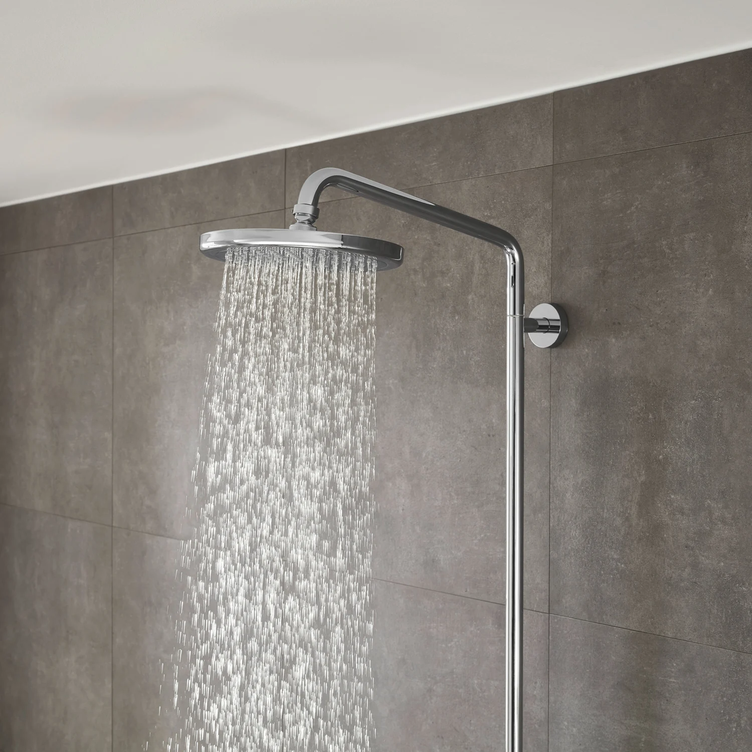 hansgrohe Croma 220 Showerpipe mit Brausearm 40 cm, schwenkbar Bild 2