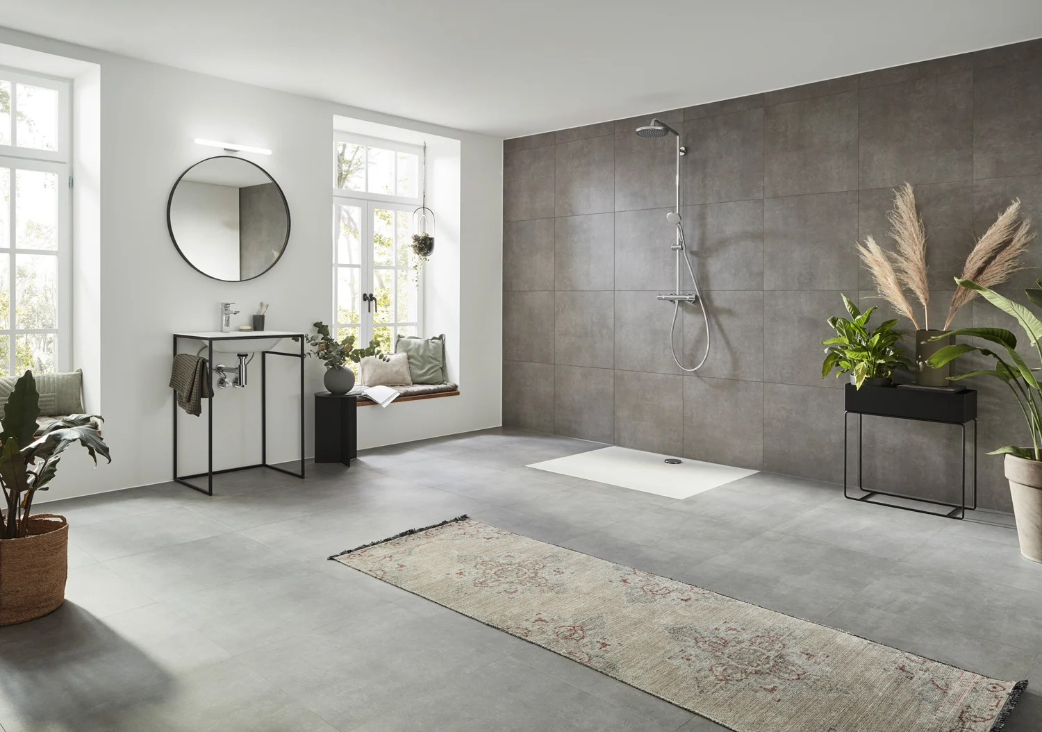 hansgrohe Croma 220 Showerpipe mit Brausearm 40 cm, schwenkbar Bild 9