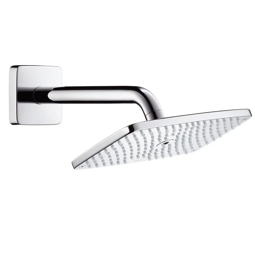Głowica prysznicowa widok z boku w chromie, hansgrohe