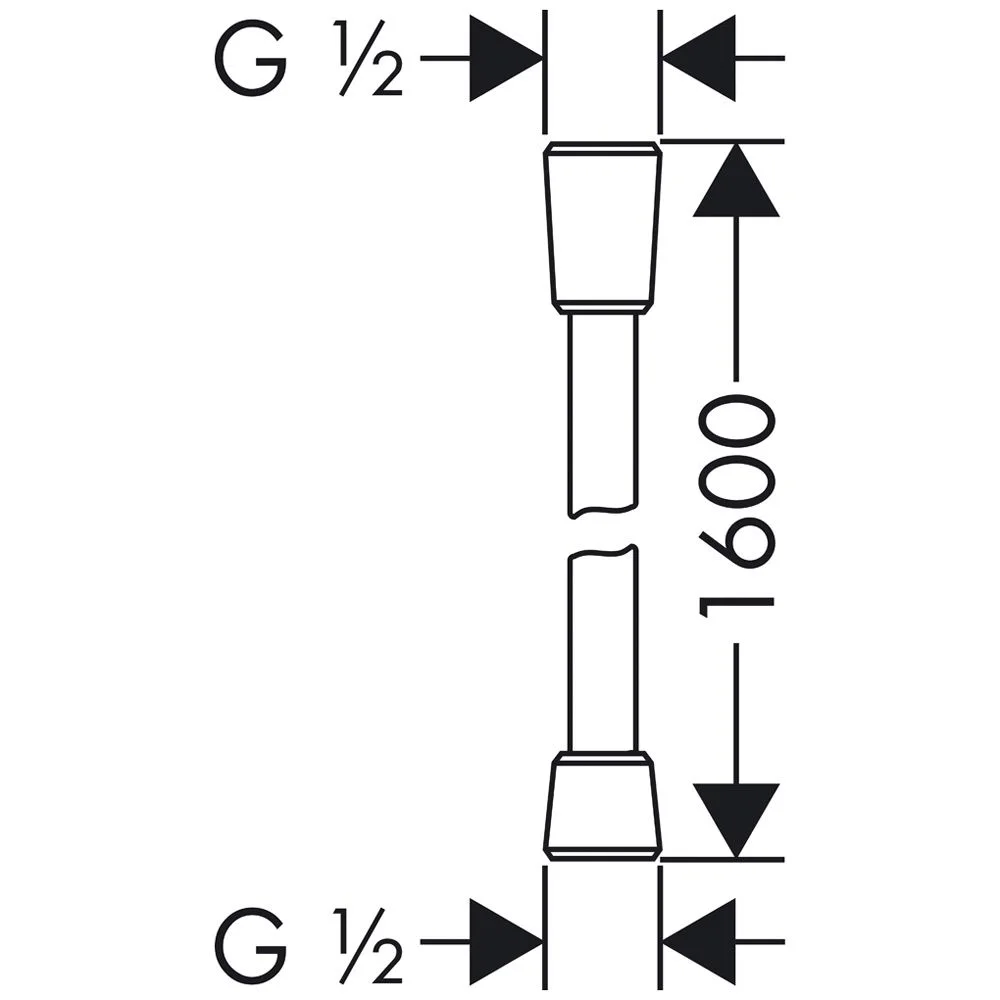 AXOR Brauseschlauch 160 cm Bild 2