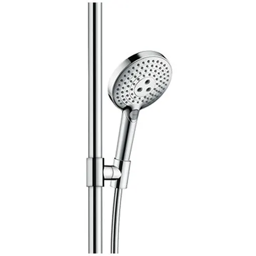 Głowica prysznicowa z drążkiem widok z boku, hansgrohe
