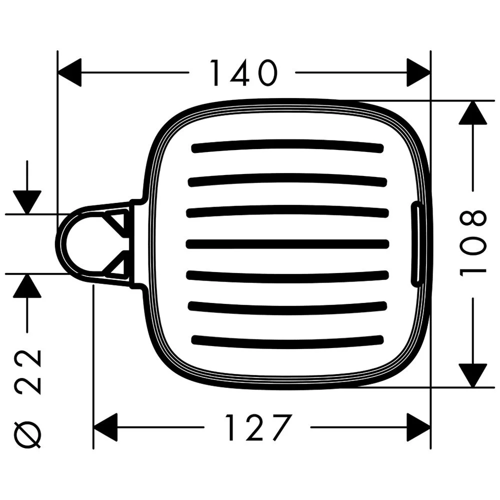 hansgrohe Casetta Seifenschale Bild 2