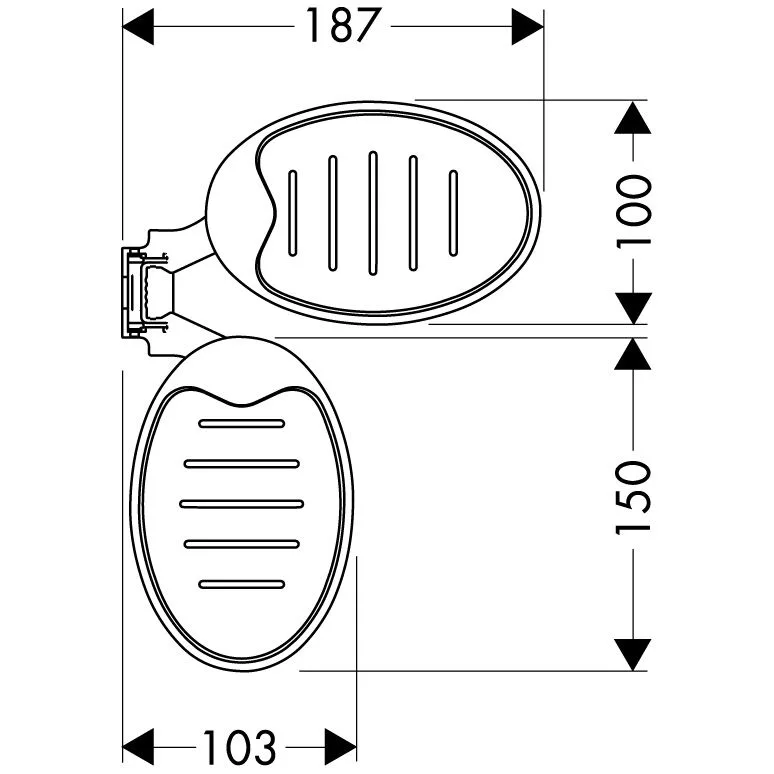 hansgrohe Raindance Cassetta Seifenschale Bild 2