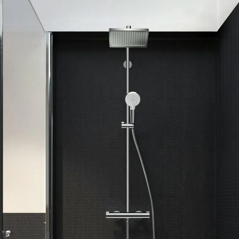 hansgrohe Crometta E 240 1jet Showerpipe EcoSmart Bild 4