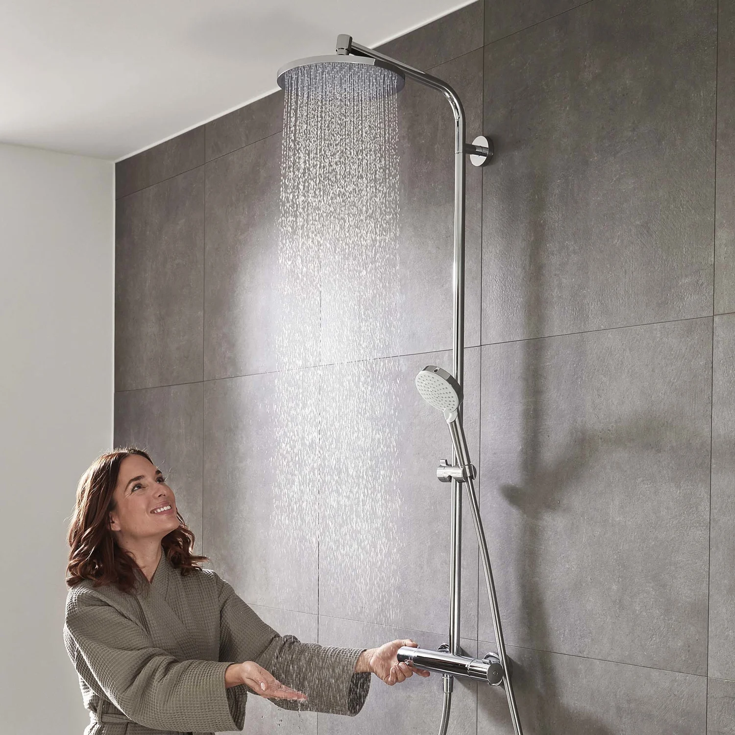 hansgrohe Crometta S 240 1jet Showerpipe Bild 7