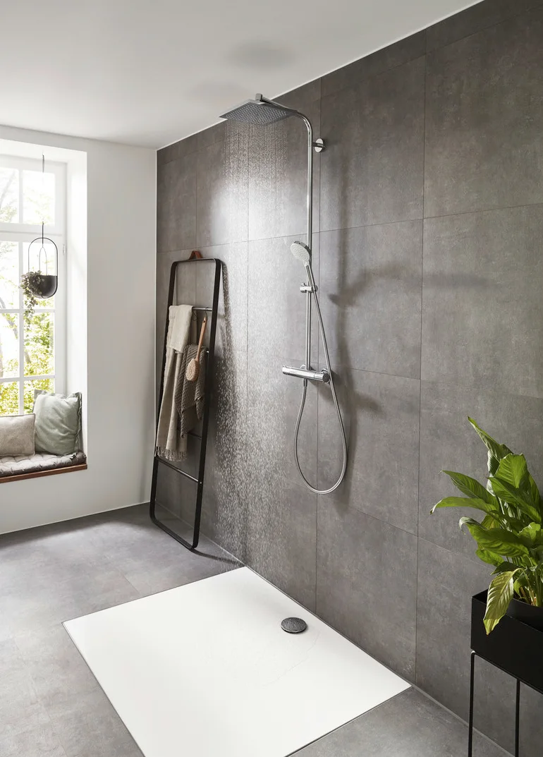 hansgrohe Crometta E 240 1jet Showerpipe Bild 11