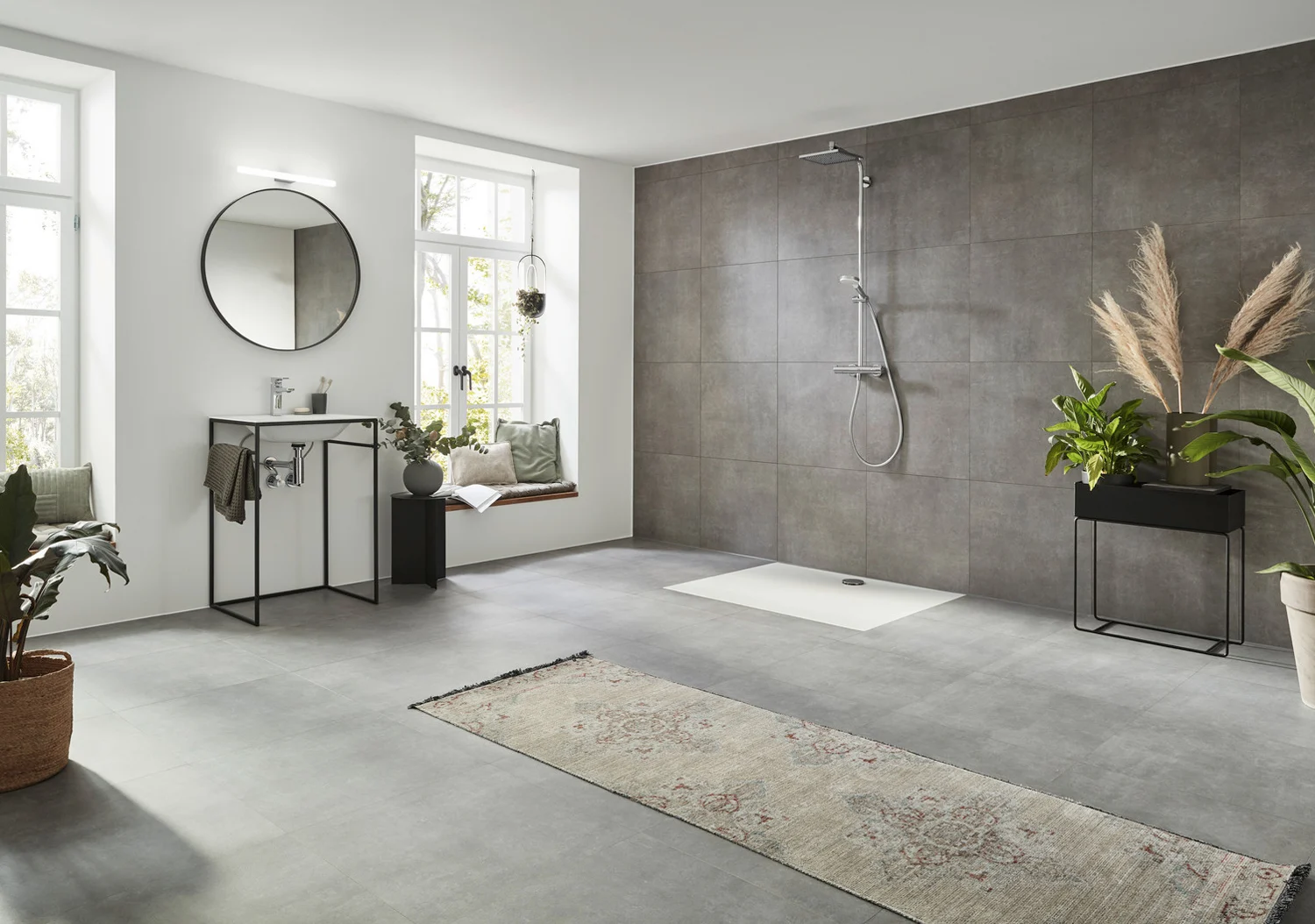 hansgrohe Crometta E 240 1jet Showerpipe EcoSmart Bild 6