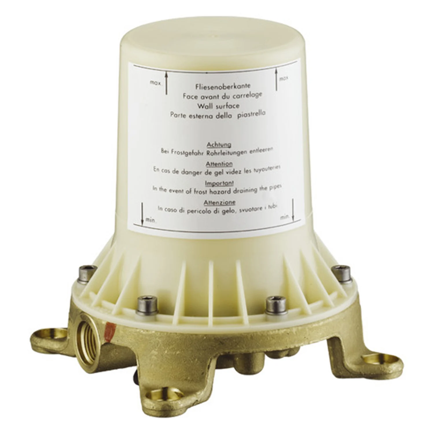 hansgrohe Grundkörper für Wannenarmatur Bodenmontage