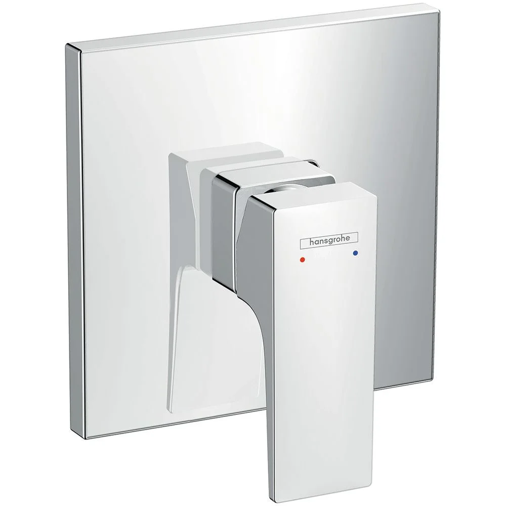 Jednouchwytowa bateria prysznicowa widok z przodu, kolor chrom, hansgrohe