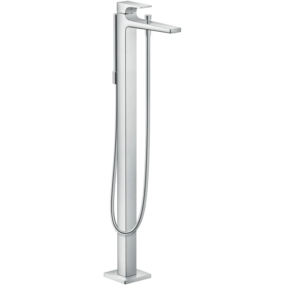 hansgrohe Metropol Einhebel-Wannenmischer bodenstehend mit Hebelgriff