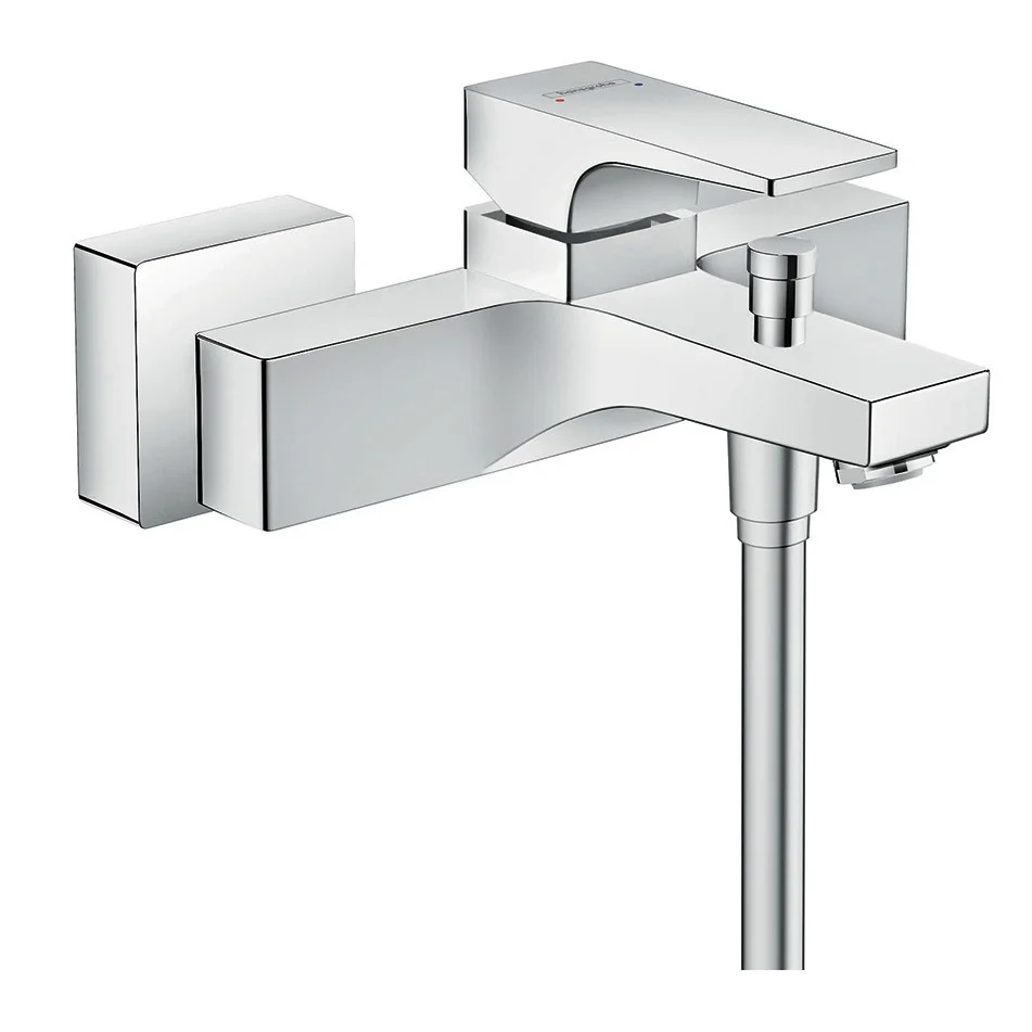 hansgrohe Metropol Einhebel-Wannenmischer Aufputz mit Hebelgriff
