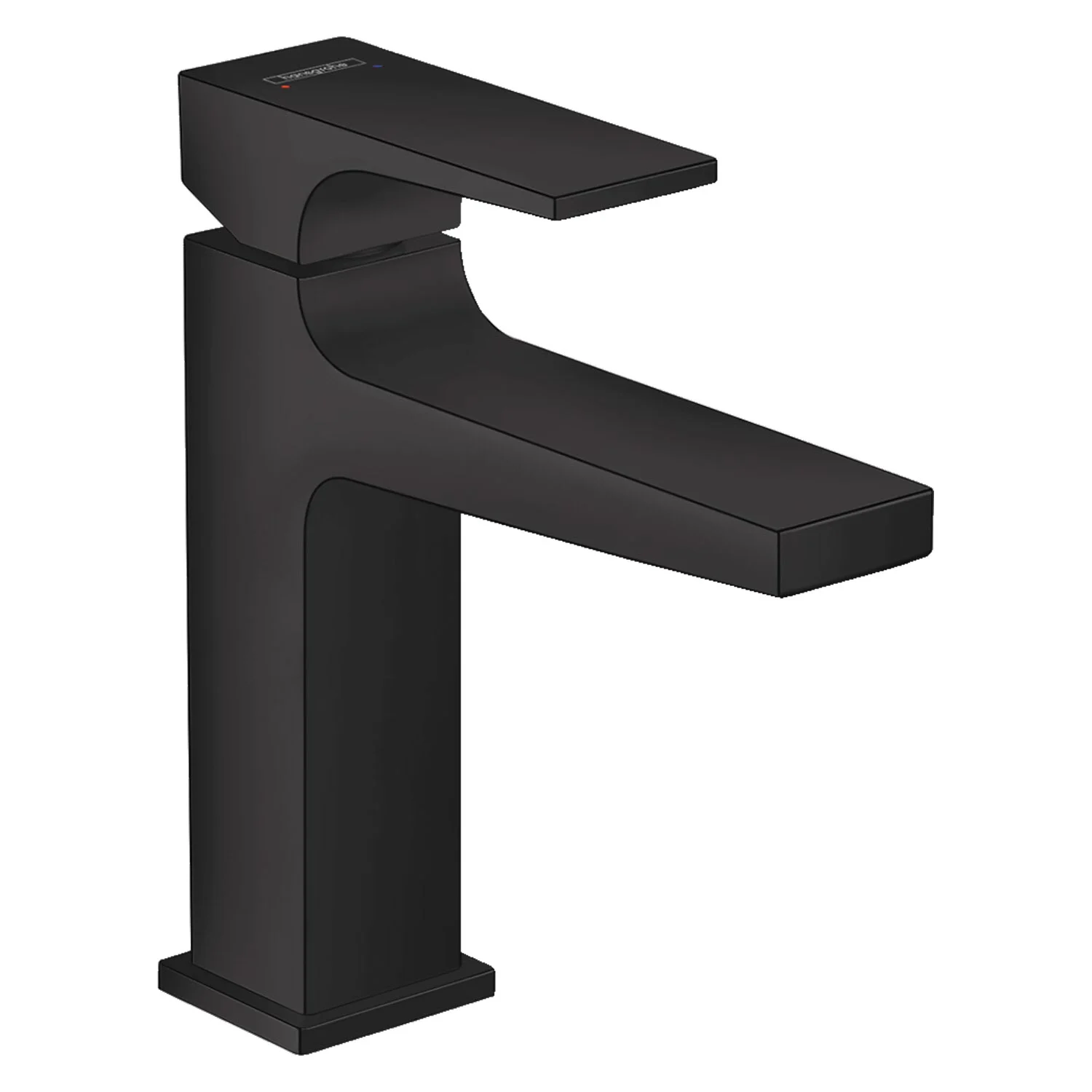 hansgrohe Metropol Einhebel-Waschtischmischer 110 mit Hebelgriff und Push-Open Ablaufgarnitur