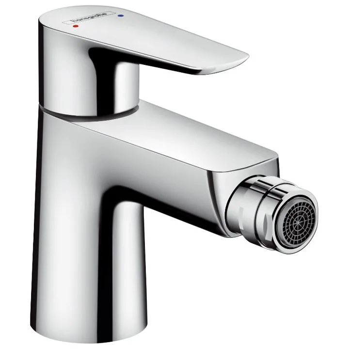 hansgrohe Talis E Einhebel-Bidetmischer mit Push-Open Ablaufgarnitur