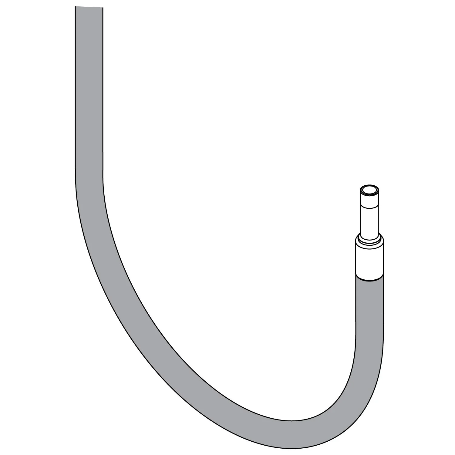 Rysunek techniczny węża, hansgrohe
