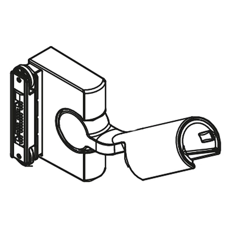 Rysunek techniczny suwaka prysznicowego, hansgrohe
