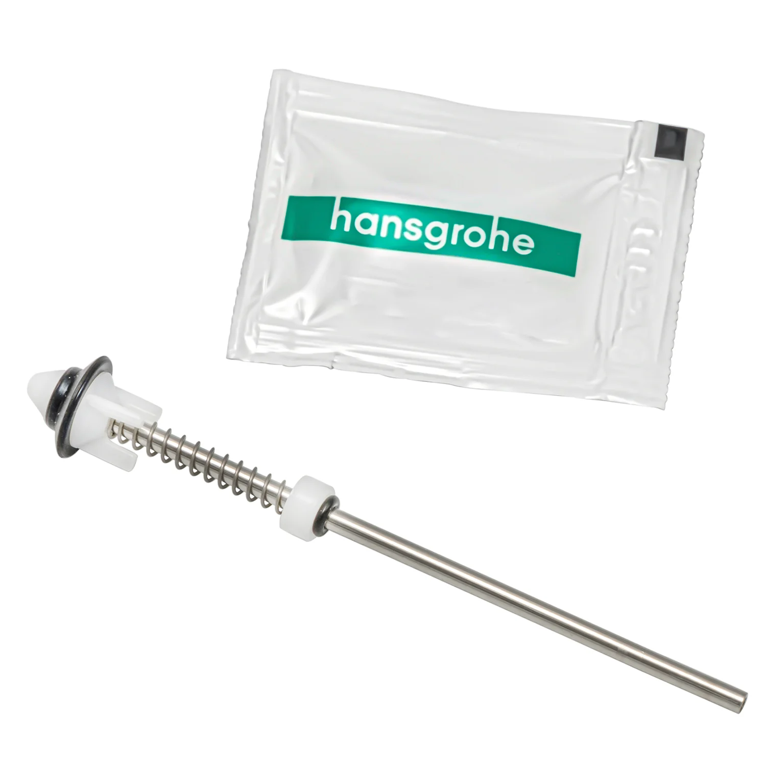 Przełącznik Hansgrohe z opakowaniem widok z przodu, hansgrohe