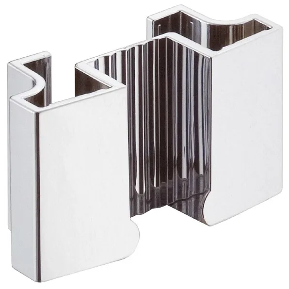 Chromowany uchwyt do głowicy prysznicowej, hansgrohe