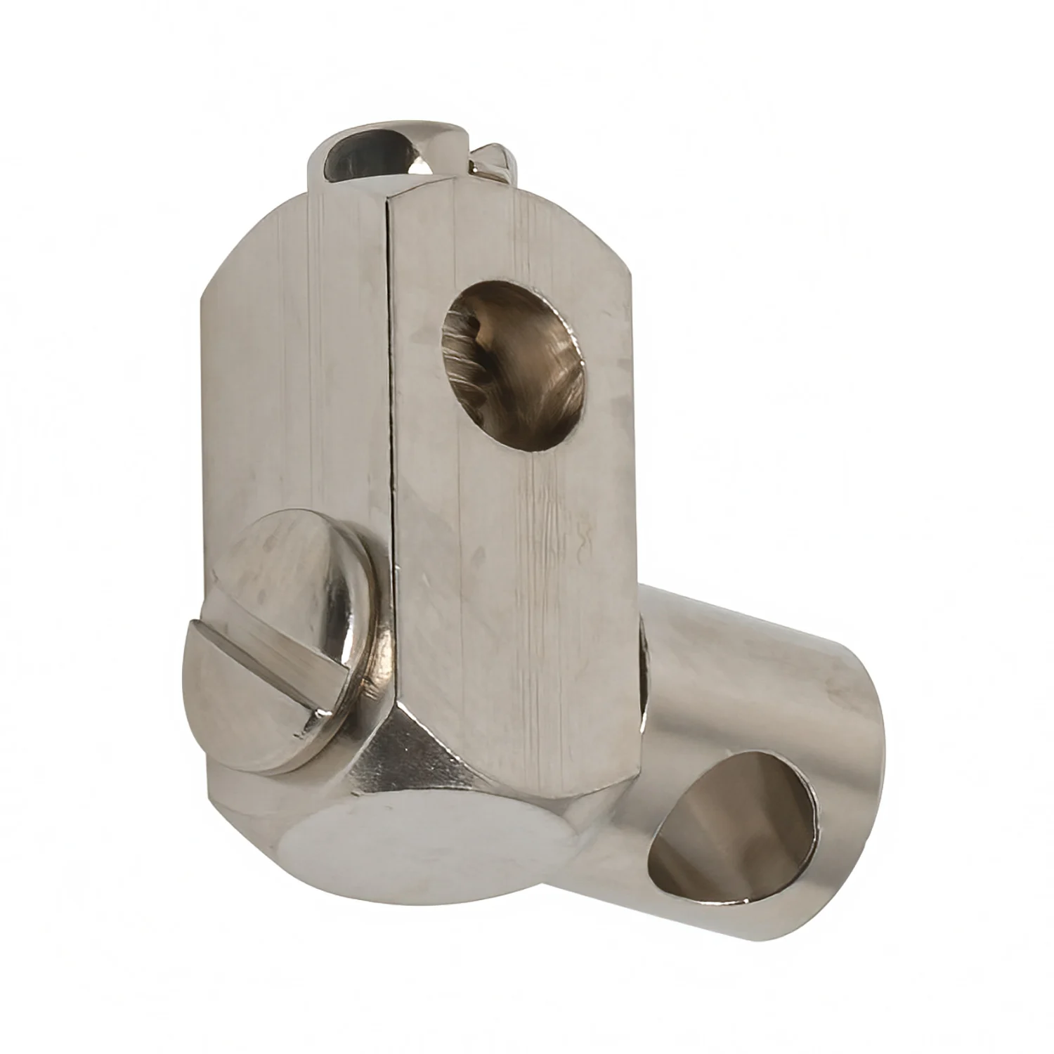 Metalowy konwerter widok z boku, hansgrohe
