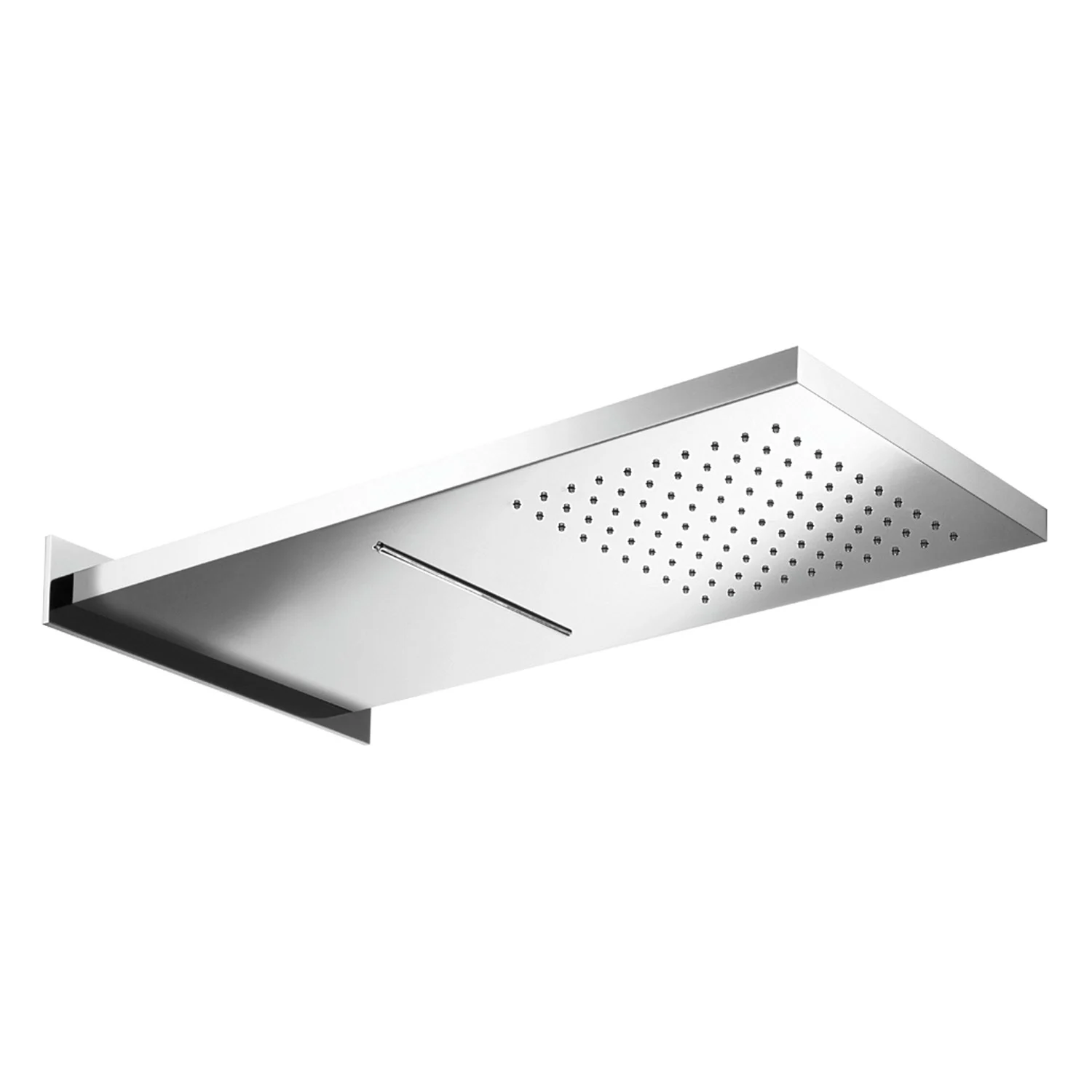 Herzbach LIVING SPA Regenbrause 59,3 x 27 cm Multifunktion 2, Wandmontage