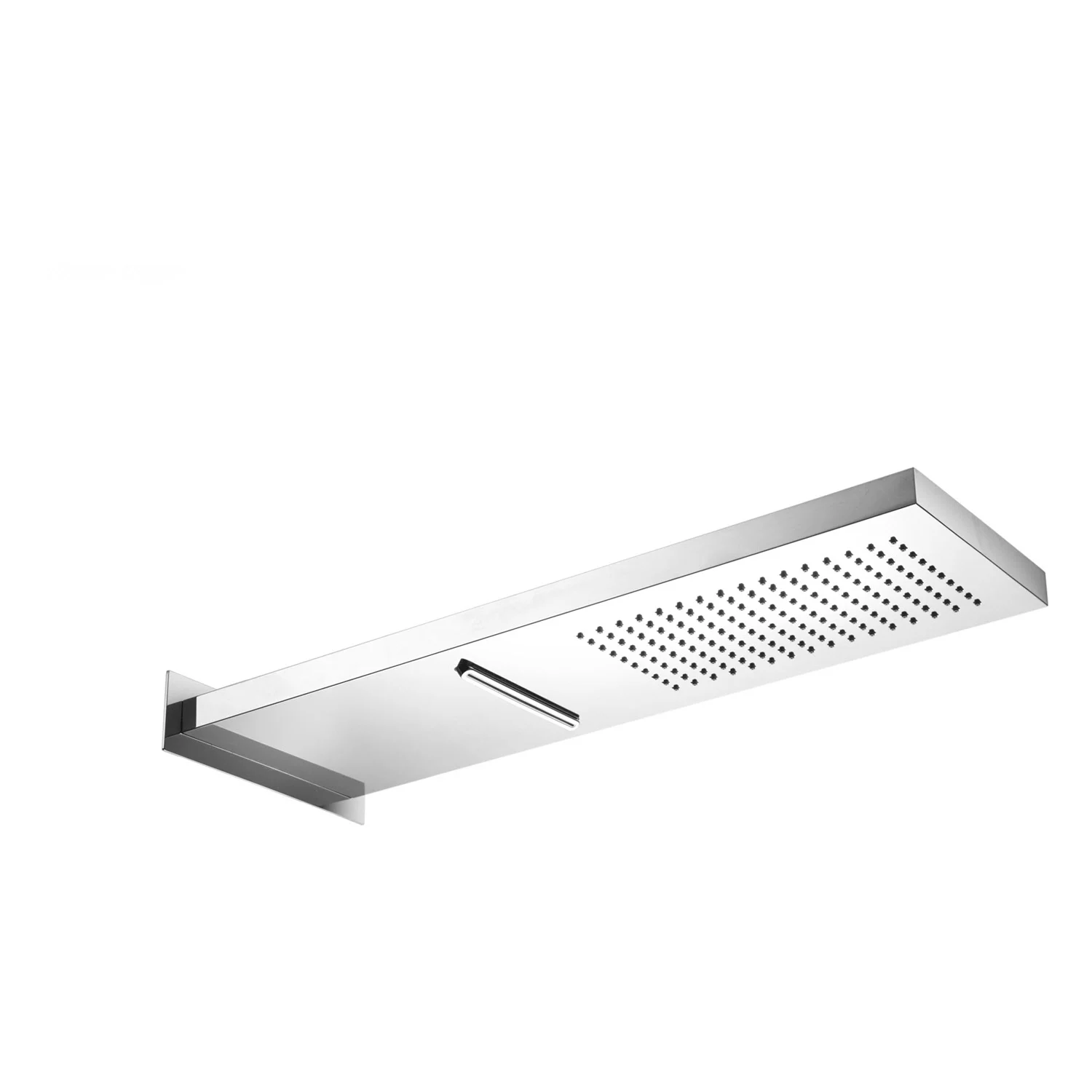 Herzbach LIVING SPA Regenbrause 53,7 x 16,5 cm Multifunktion 2, Wandmontage