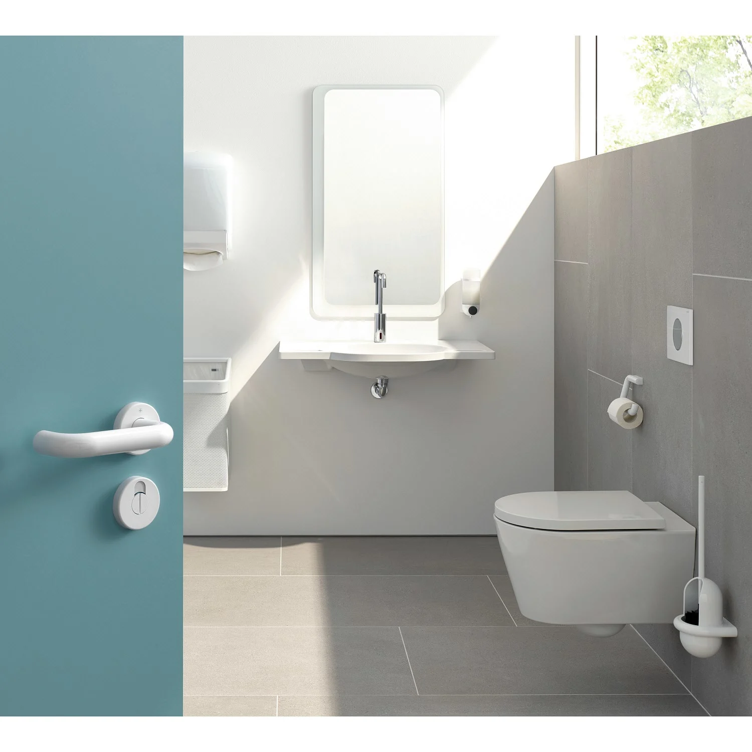 HEWI Serie 477 WC-Papierhalter Bild 2