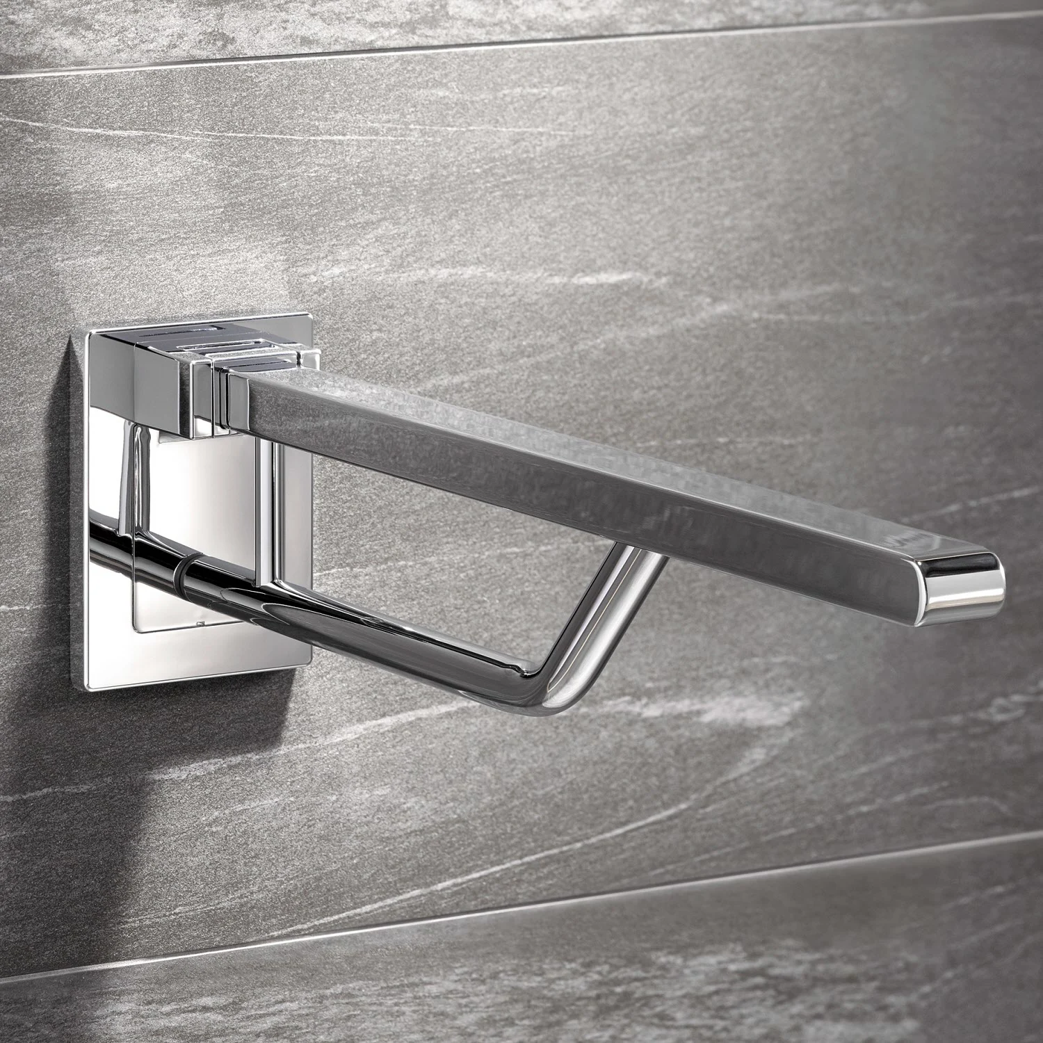 HEWI Stützklappgriff Duo 85 cm Bild 2