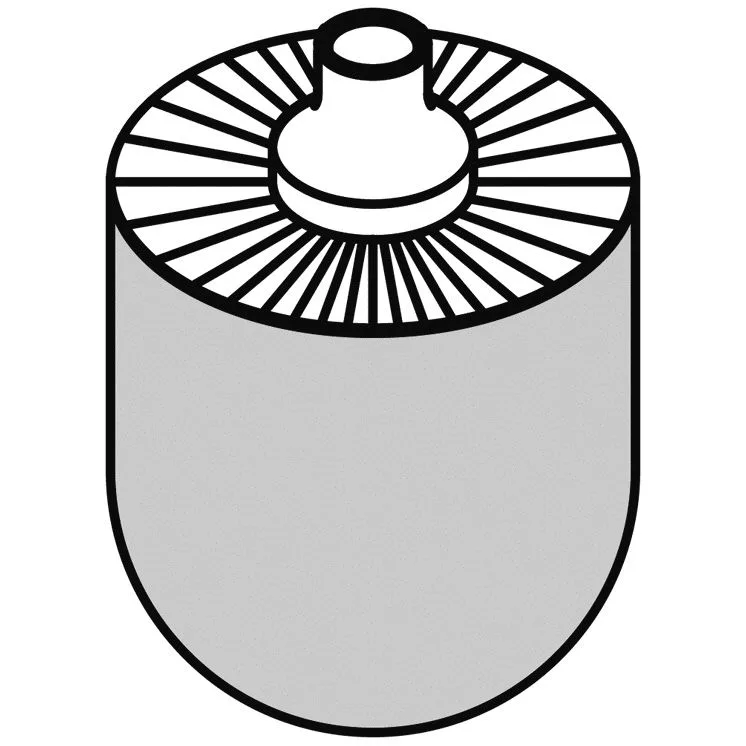 HEWI WC-Bürstenkopf Ø 7,6 cm Bild 2