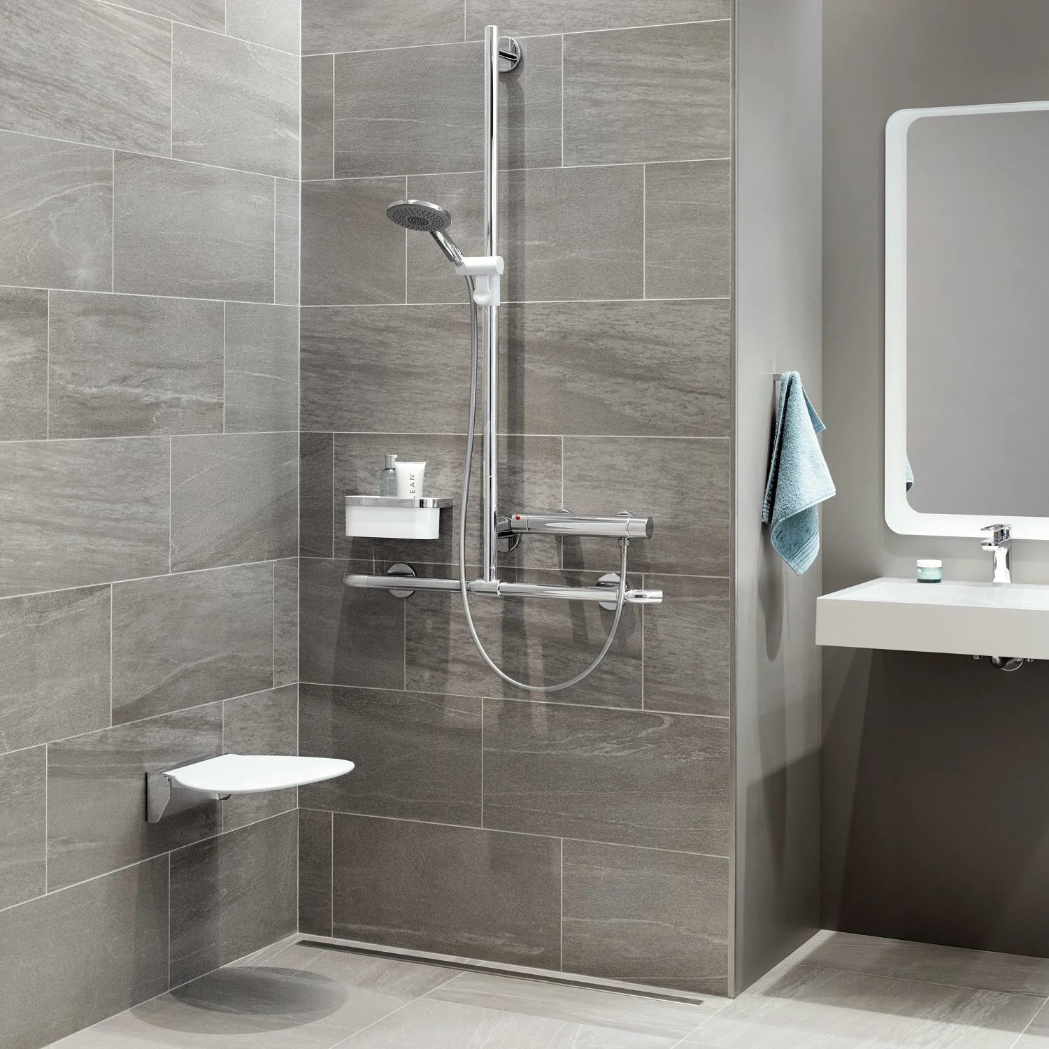 HEWI System 800 Klappsitz R 380 Bild 2