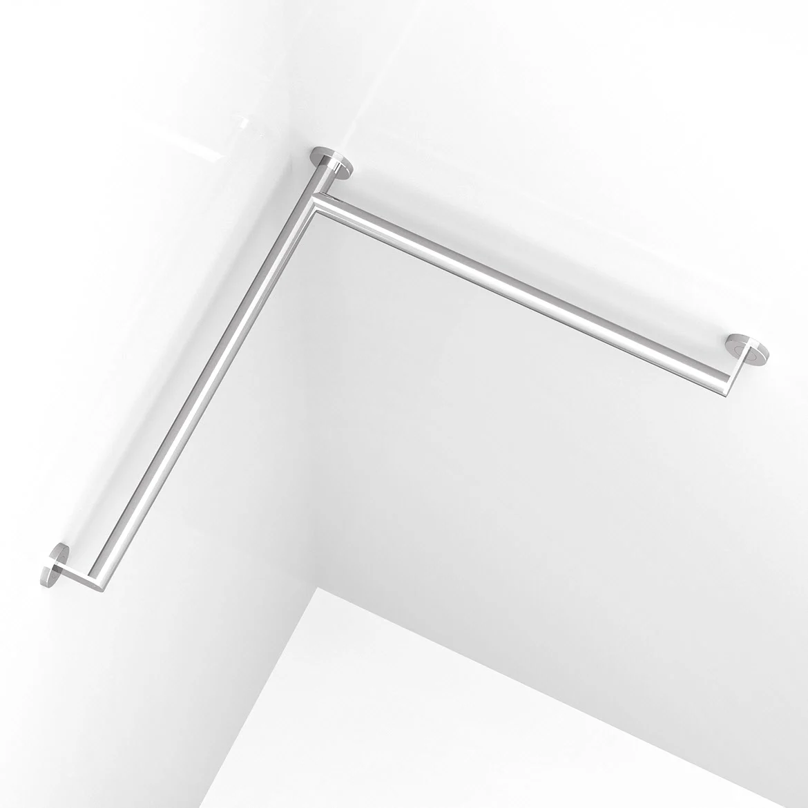 HEWI System 900 Duschhandlauf, rechts 76,5 cm Bild 2