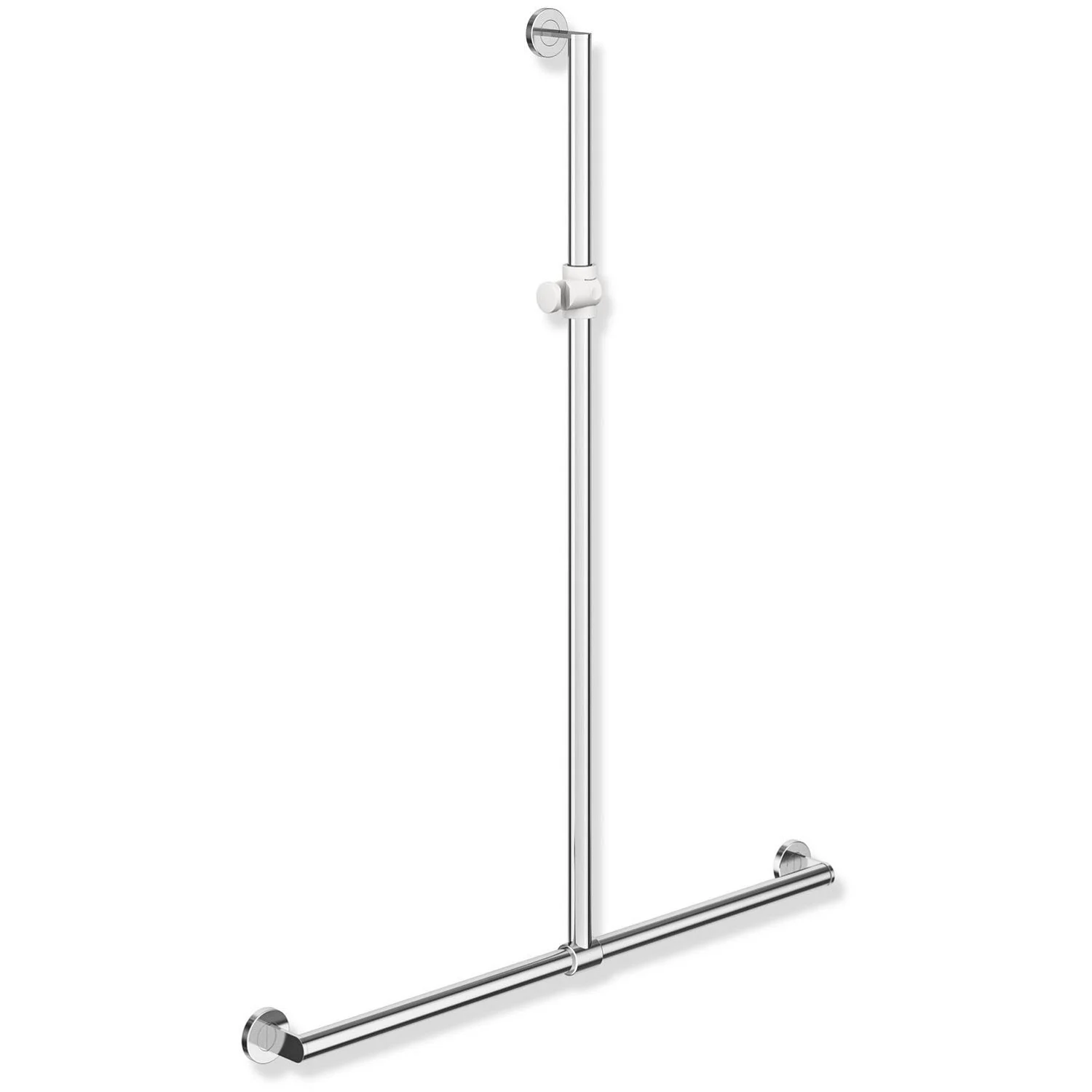 HEWI System 900 Duschhandlauf, 125 x 96,5 x 8,8 cm