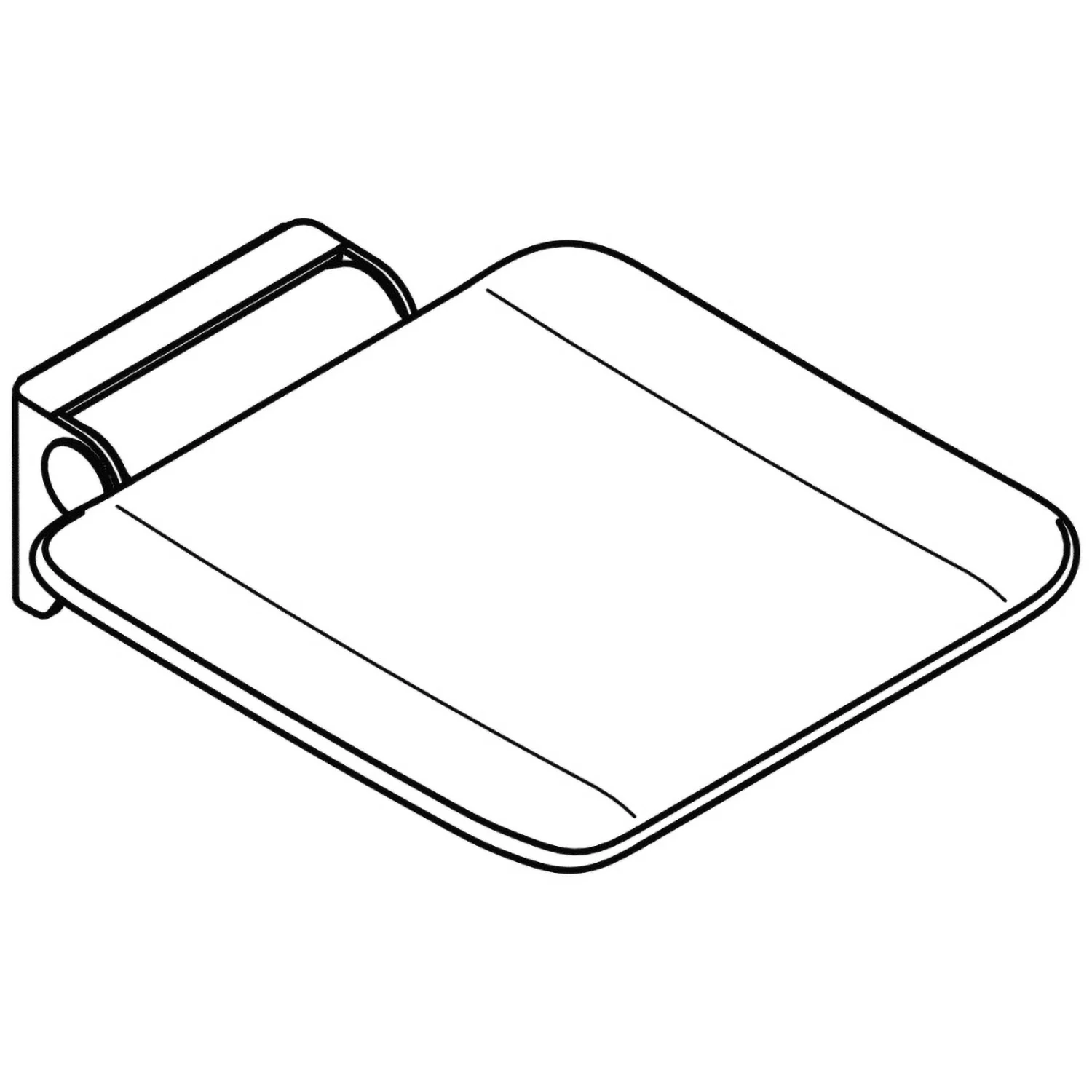 HEWI System 900 mobiler Klappsitz Bild 2