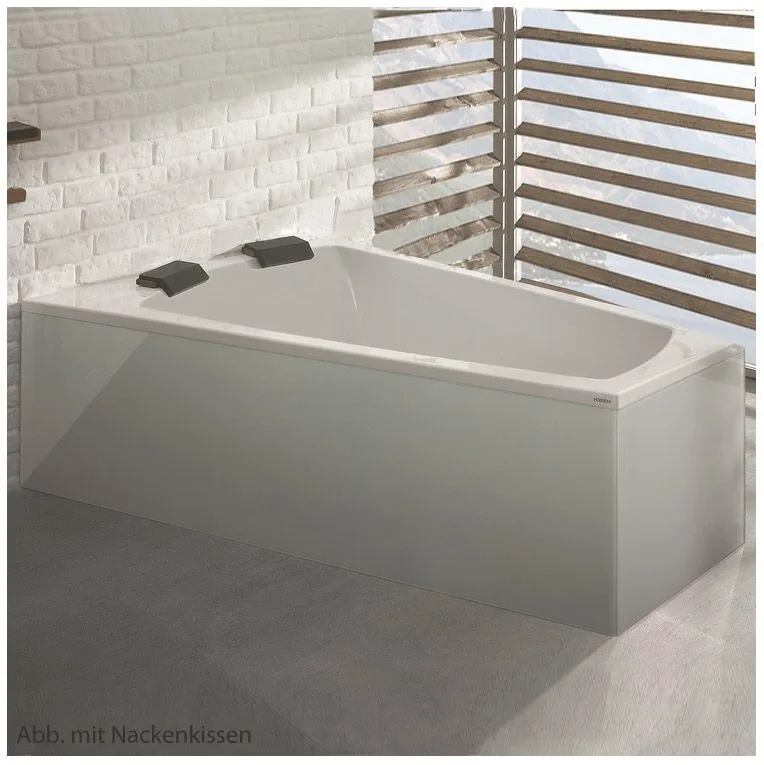 Hoesch Largo Eck-Badewanne 180 x 140 cm linke Ausführung