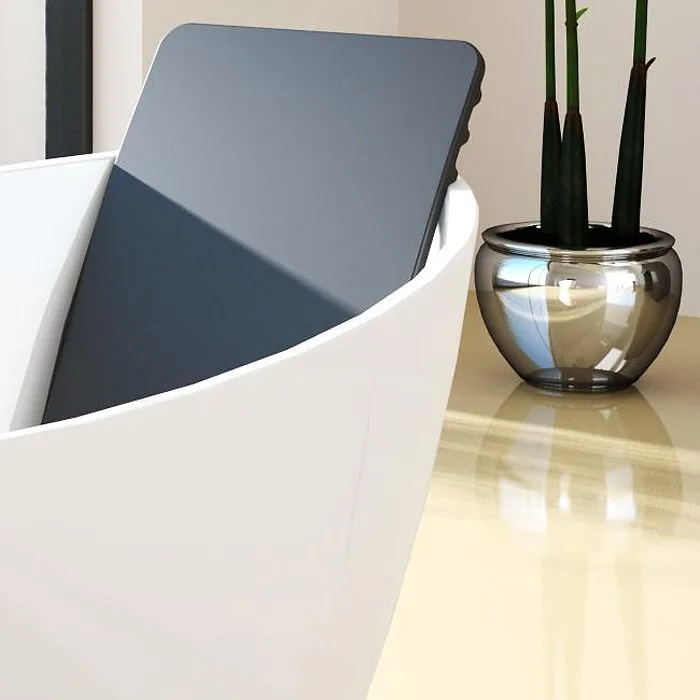 Hoesch Namur Oval-Badewanne 170 x 75 cm freistehend Bild 3