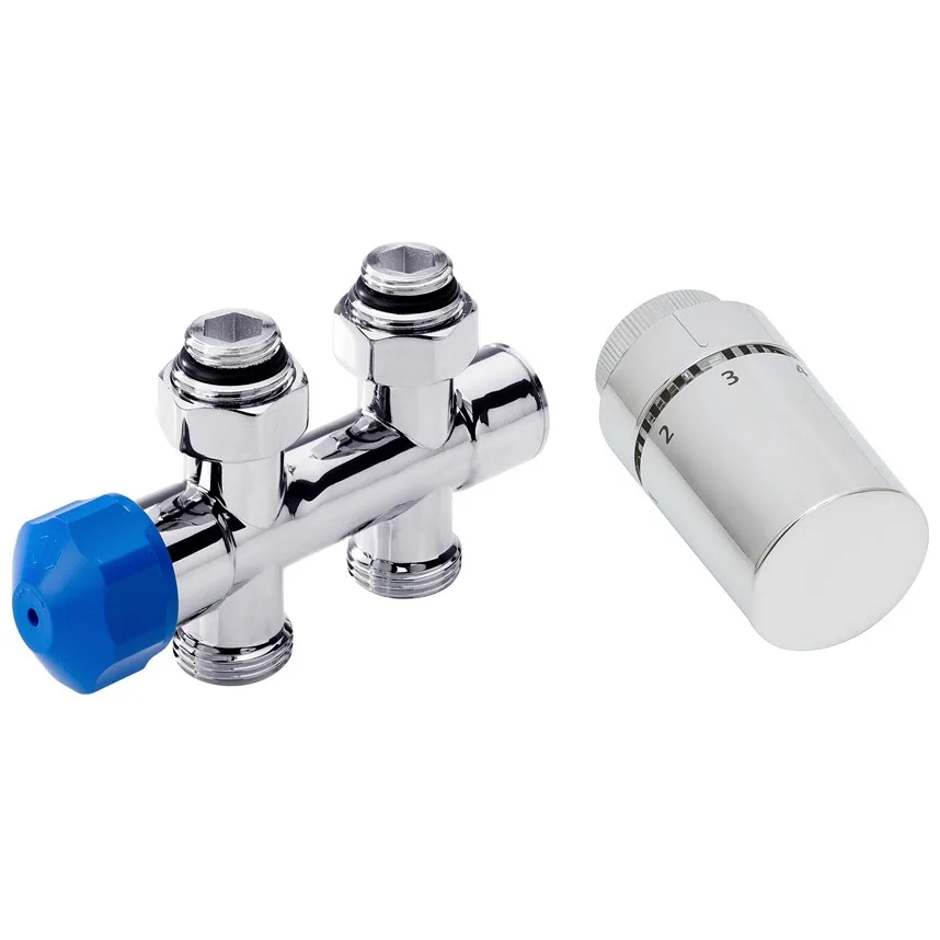 HSK Heizkörper Anschluss-Set Boden