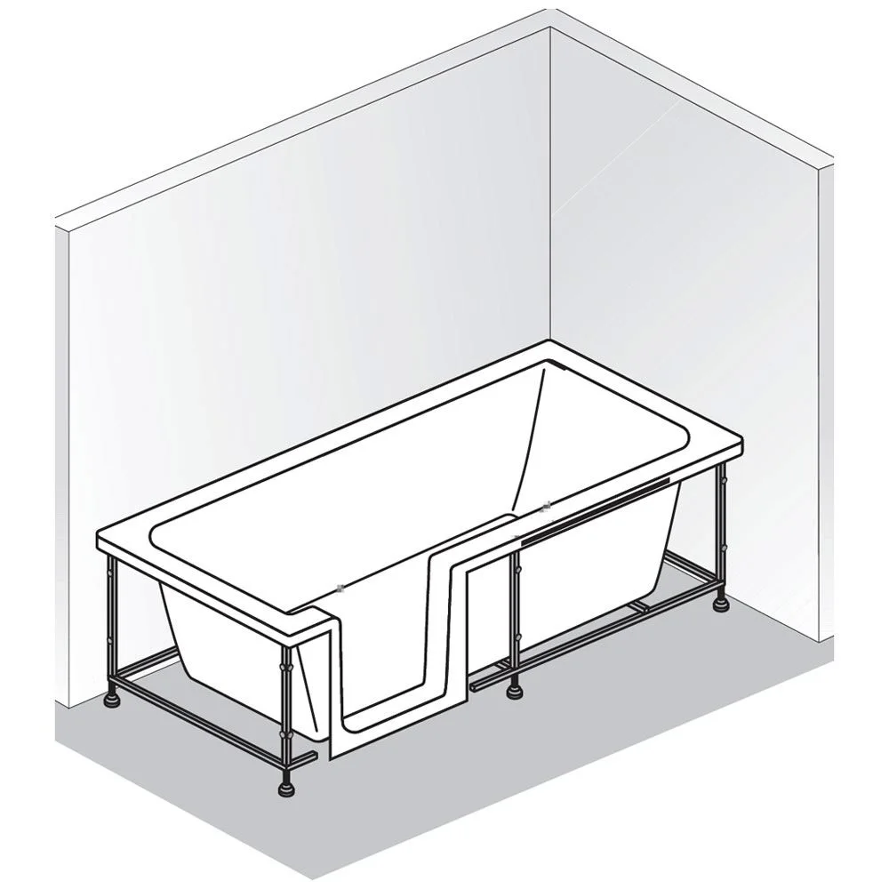 HSK Dusch-Badewanne Dobla 160 cm Einstieg links Bild 4