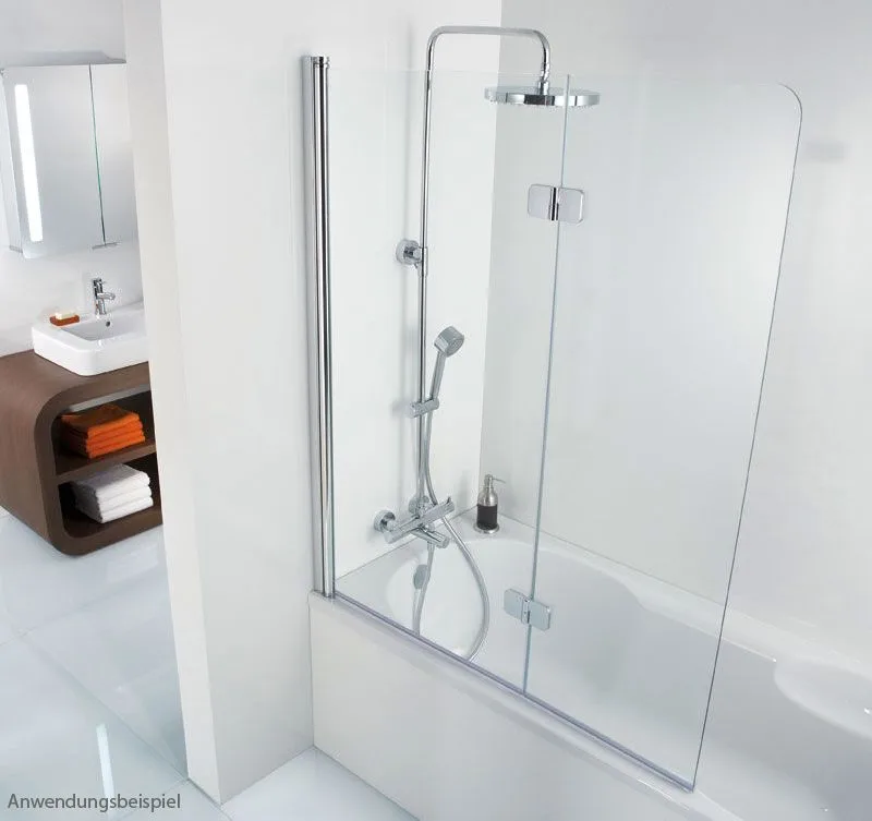 HSK Premium Softcube Badewannenaufsatz 2-teilig, Anschlag links Bild 3